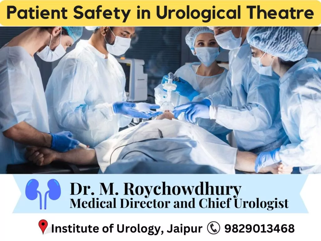 Patient Safety in Urological Theatre Dr M Roychowdhury Dr Rajan Bansal