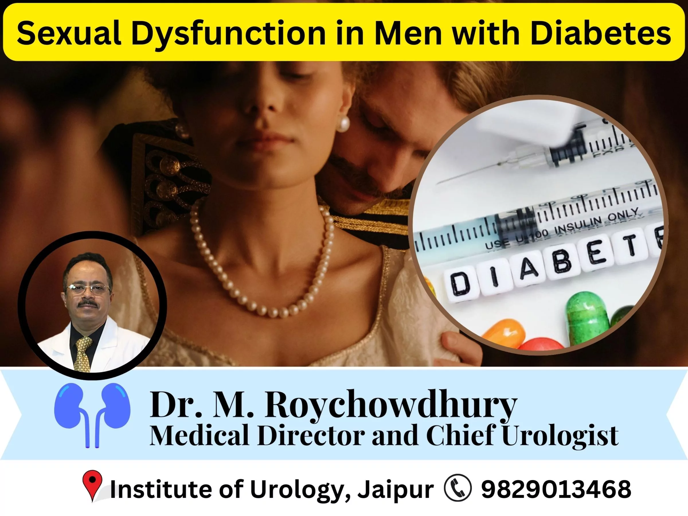 Sexual Dysfunction in Men with Diabetes Dr M Roychowdhury Dr Rajan Bansal